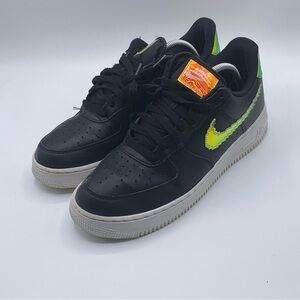 NIKE AIR FORCE 1 'LOW Iridescent Pixel Black‎